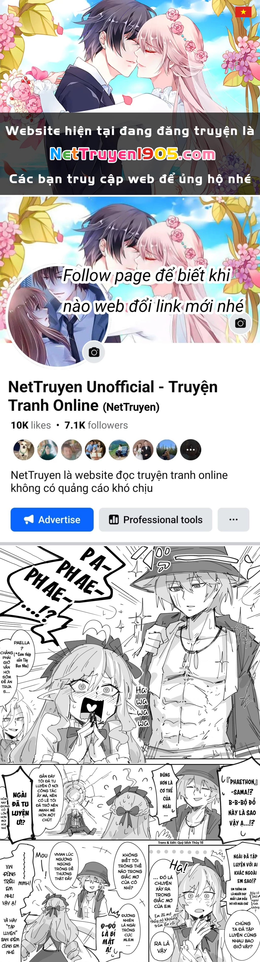 Tuyển tập truyện dịch của Page có hứng thì dịch Doujinshi Chapter 911 - 1