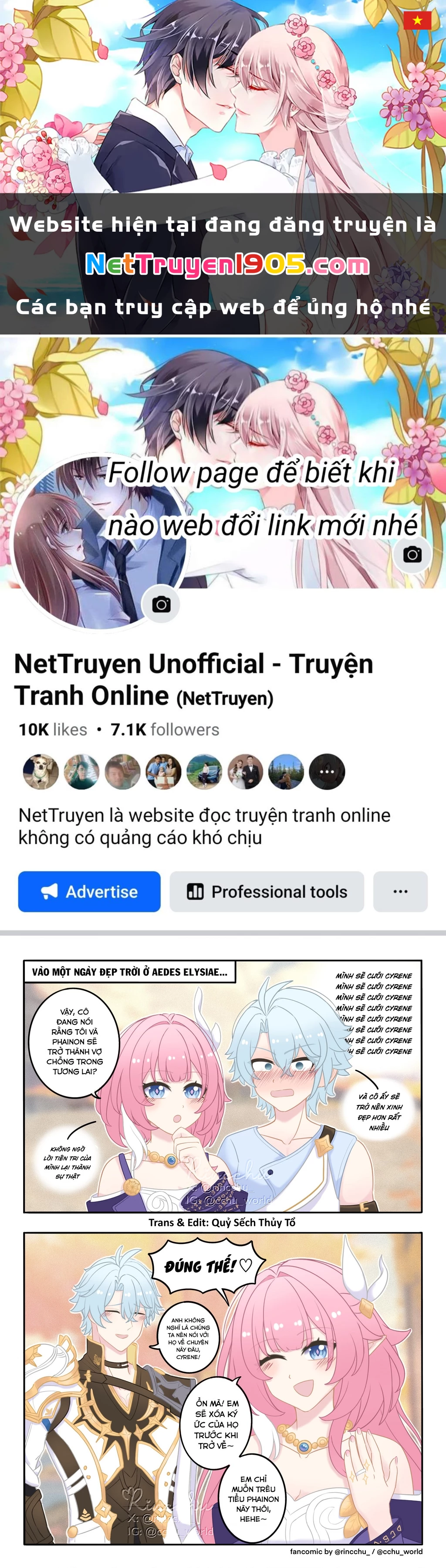 Tuyển tập truyện dịch của Page có hứng thì dịch Doujinshi Chapter 913 - 1