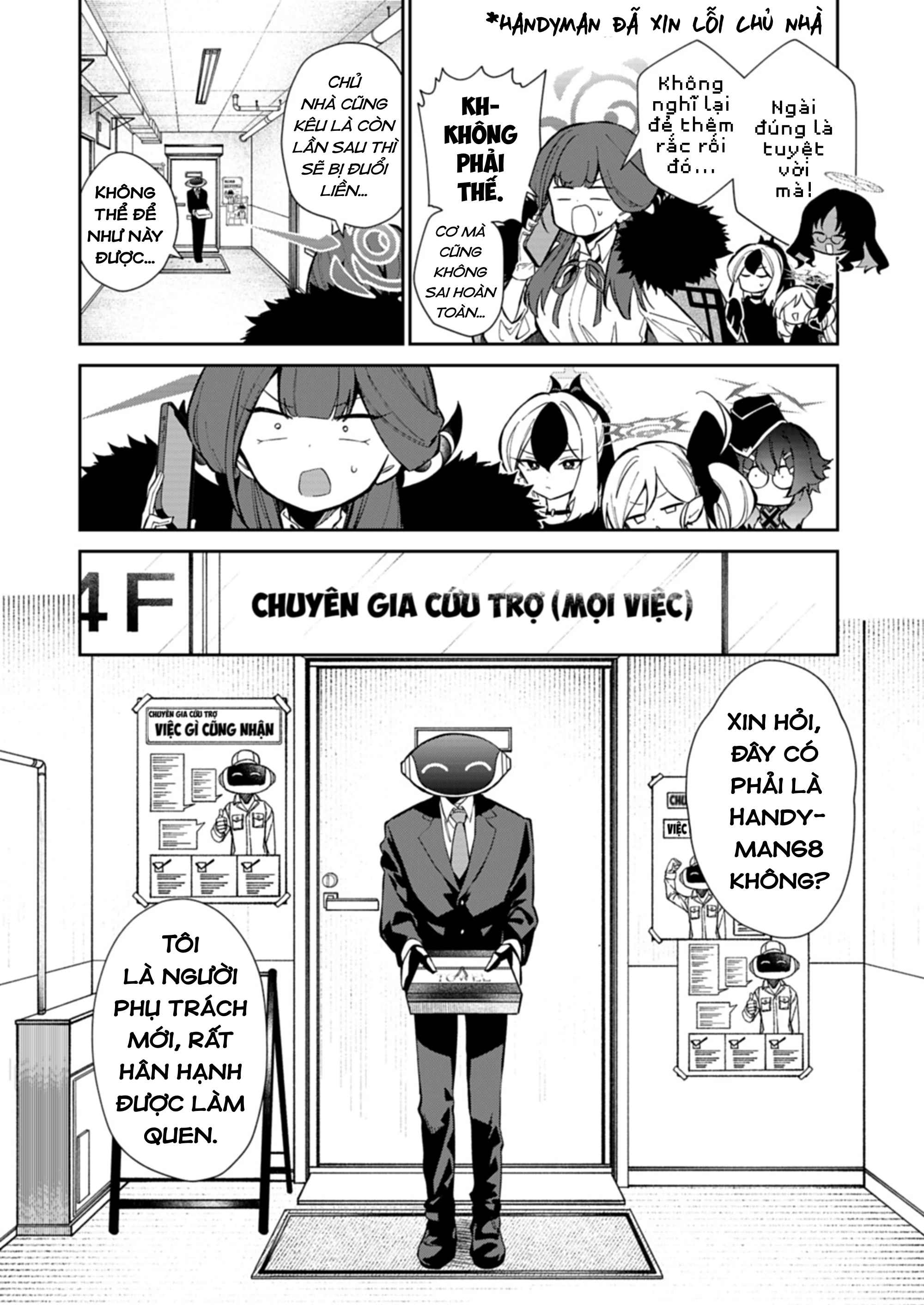 Blue Archive: Nhật Kí Nghiệp Vụ Của Handyman68 Chapter 27 - 8
