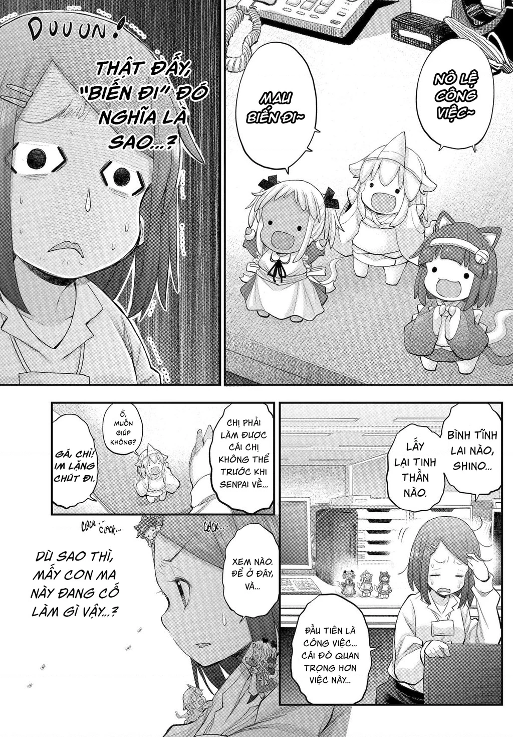 Miss Shachiku and the Little Baby Ghost Chapter 124 - 13