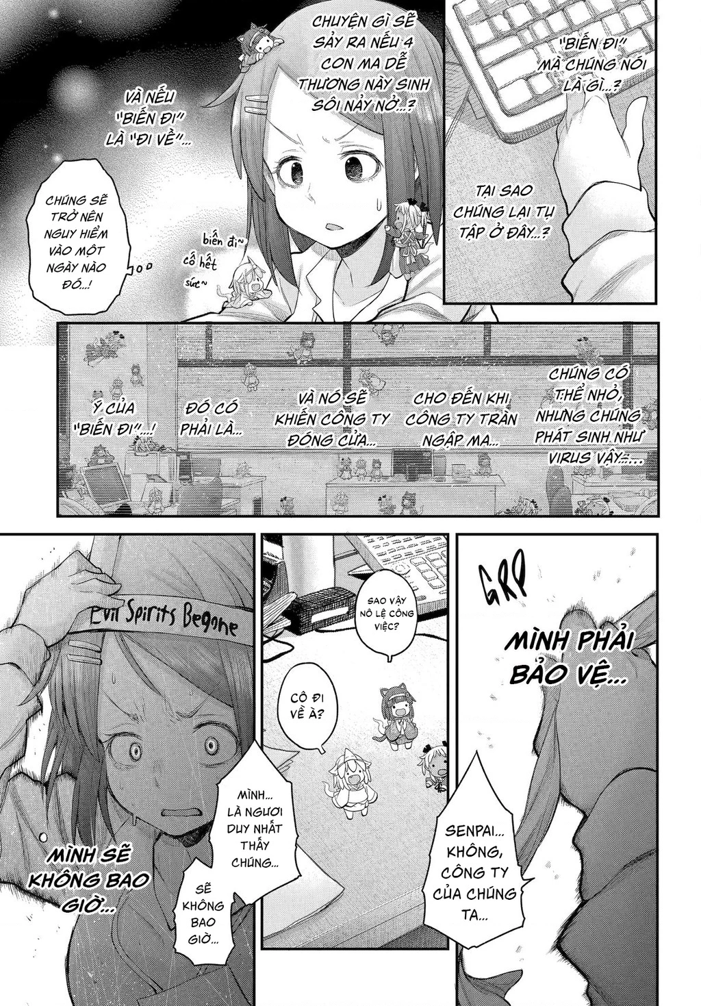 Miss Shachiku and the Little Baby Ghost Chapter 124 - 14
