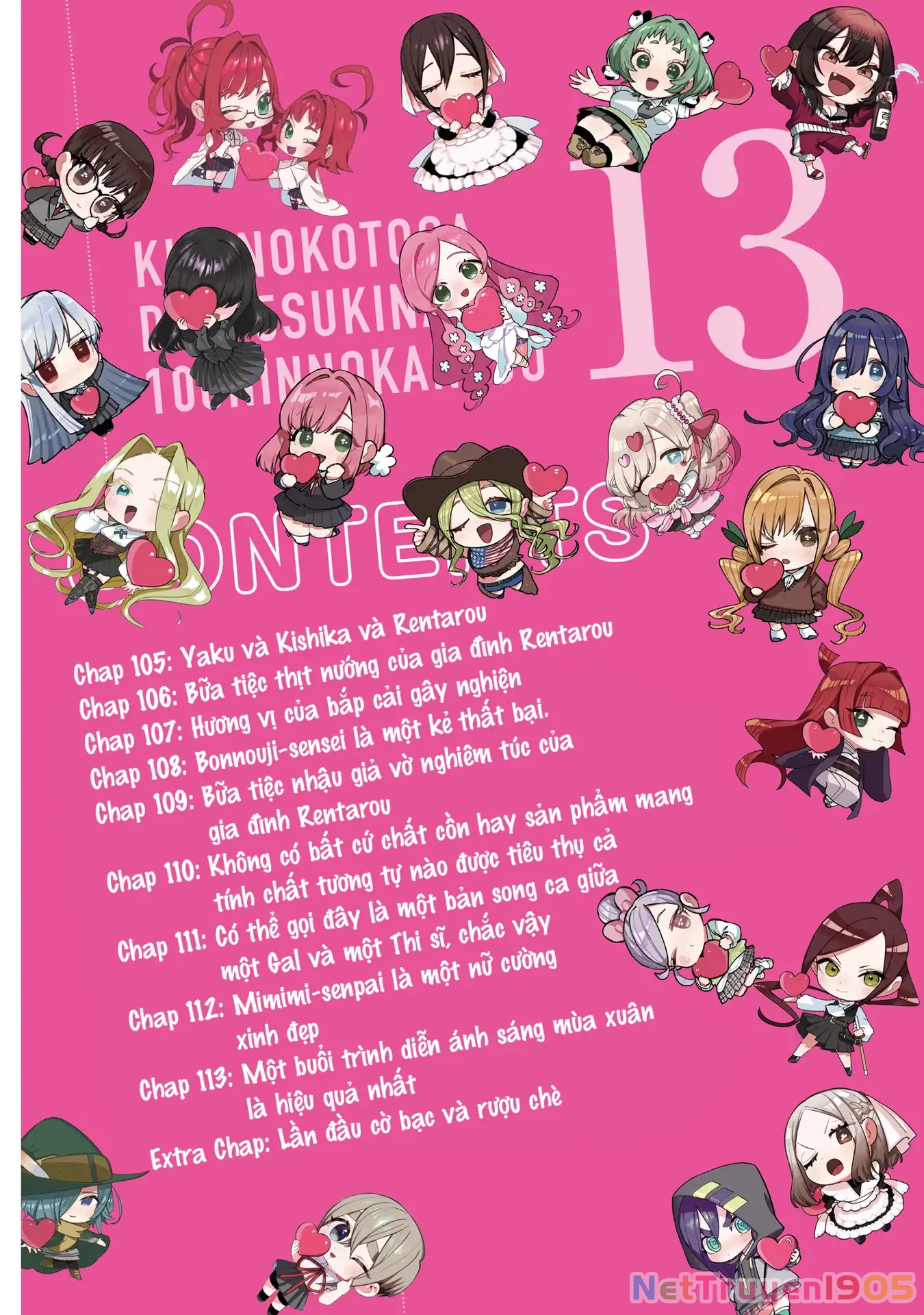 Kimi No Koto Ga Dai Dai Dai Dai Daisuki Na 100-Ri No Kanojo Chapter 113.4 - 4