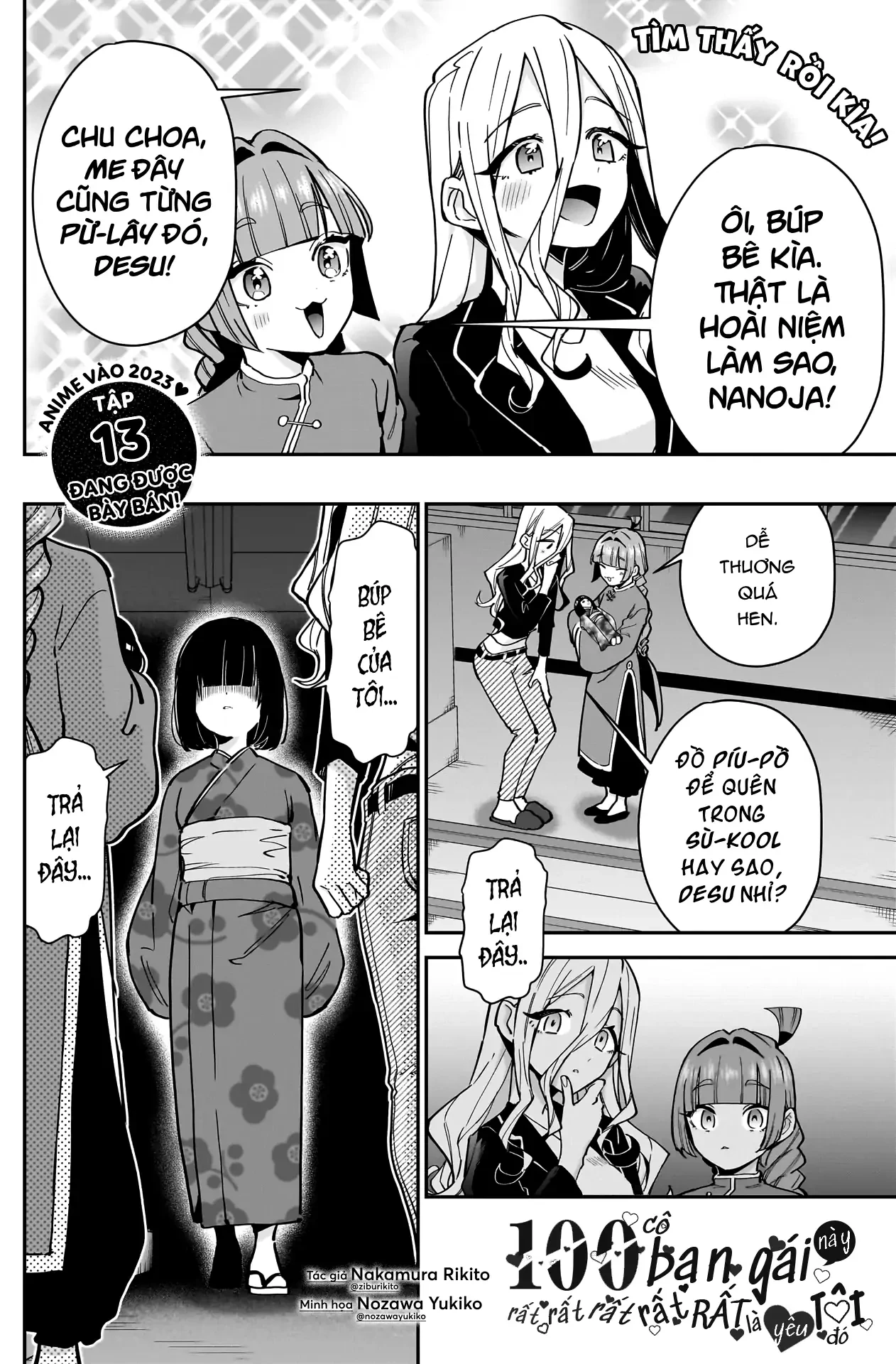 Kimi No Koto Ga Dai Dai Dai Dai Daisuki Na 100-Ri No Kanojo Chapter 137 - 3
