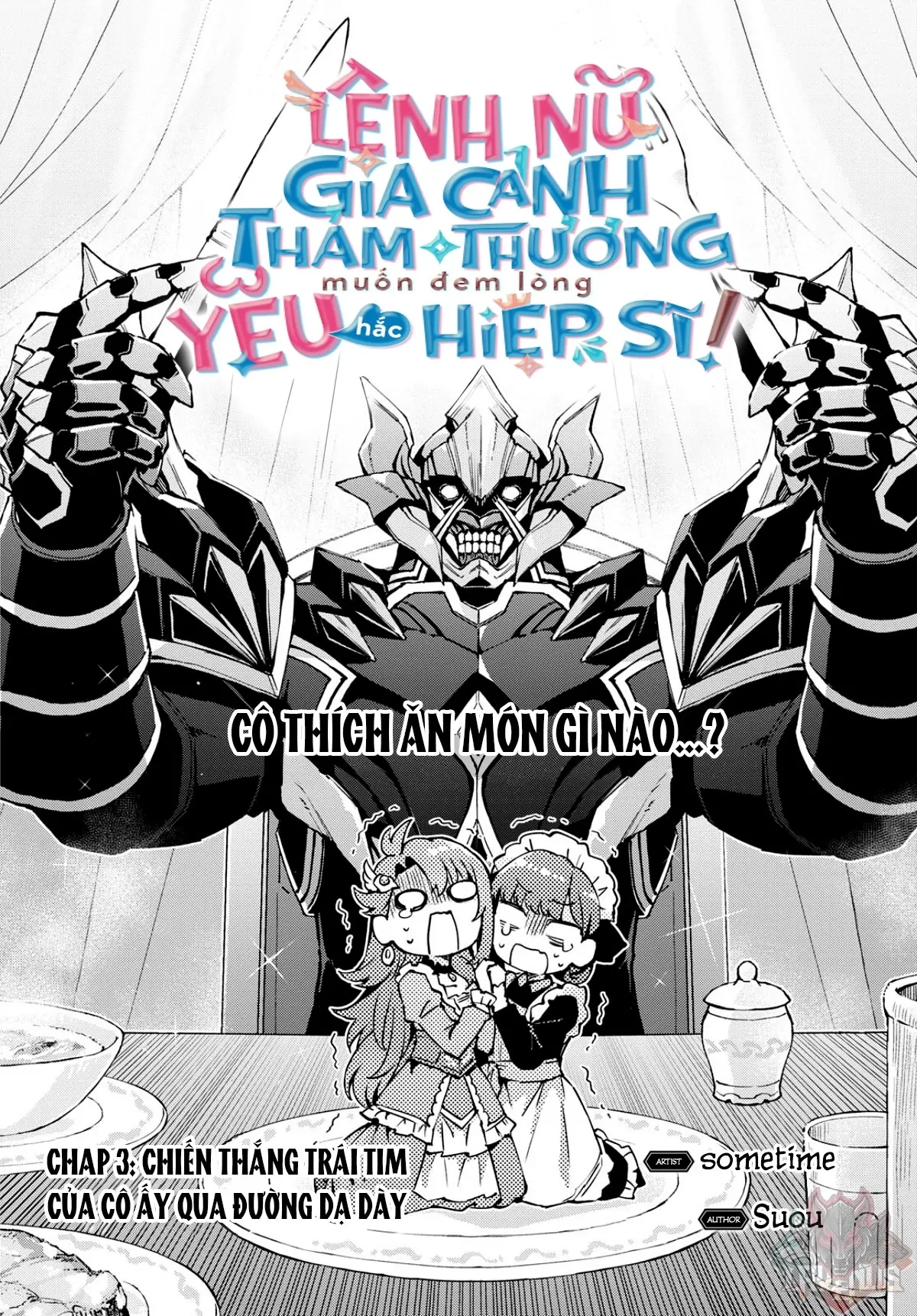 Lệnh Nữ Gia Cảnh Thảm Thương Muốn Đem Lòng Yêu Hắc Hiệp Sĩ Chapter 3 - 2