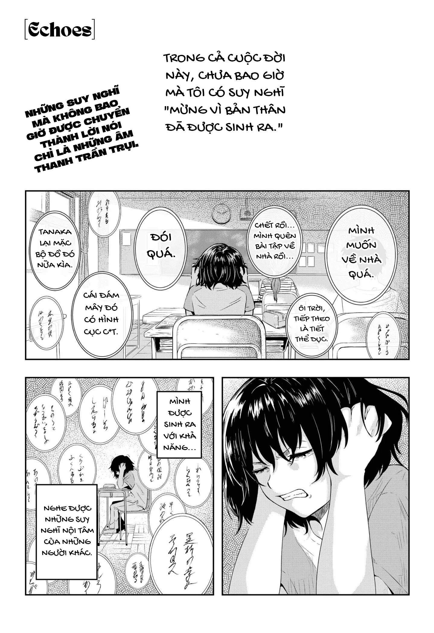 Echoes Oneshot - 2