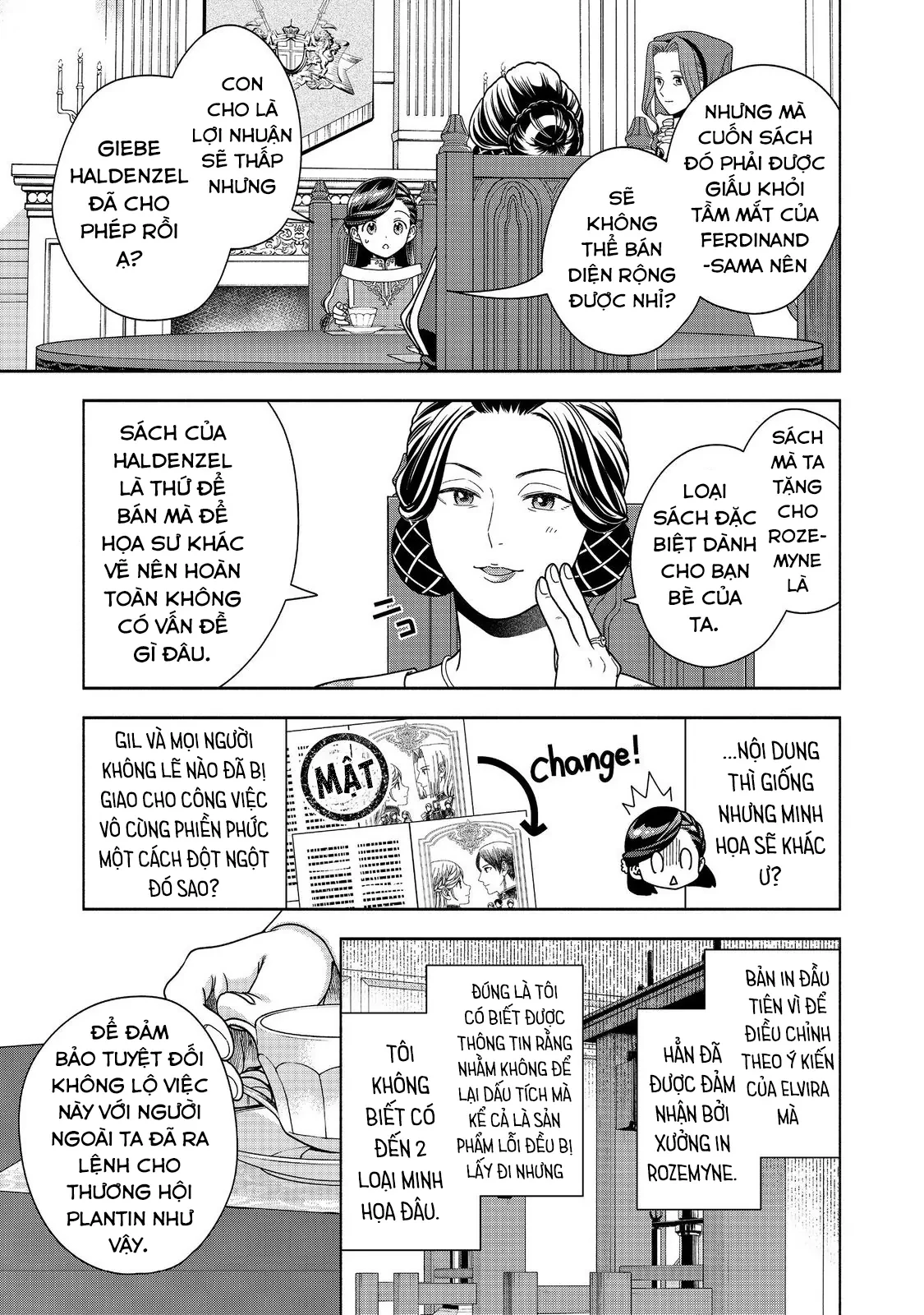 Honzuki no Gekokujou: Dai 4-bu Kizoku-in no toshokan o sukutai! Chapter 45 - 4