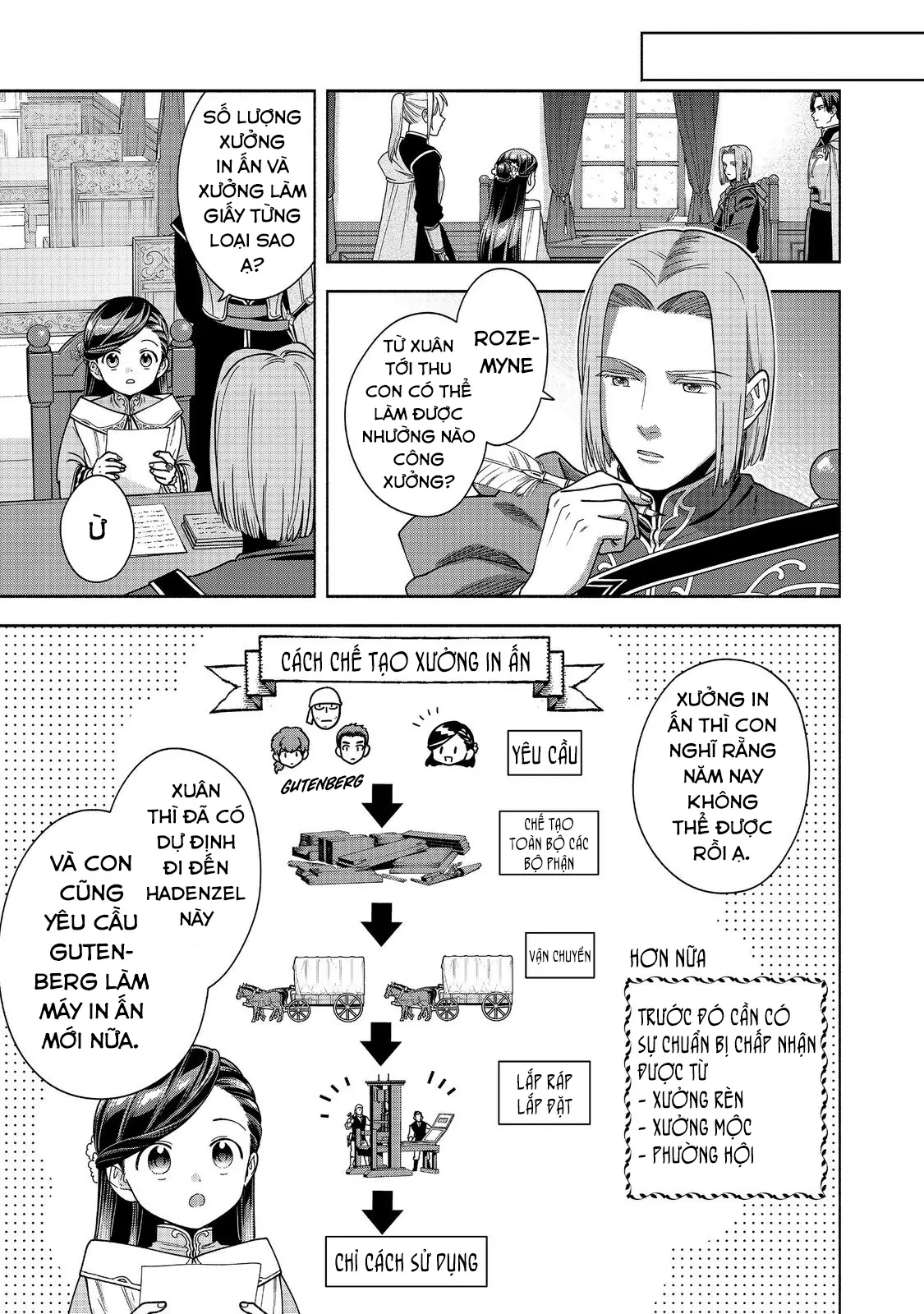 Honzuki no Gekokujou: Dai 4-bu Kizoku-in no toshokan o sukutai! Chapter 46 - 10