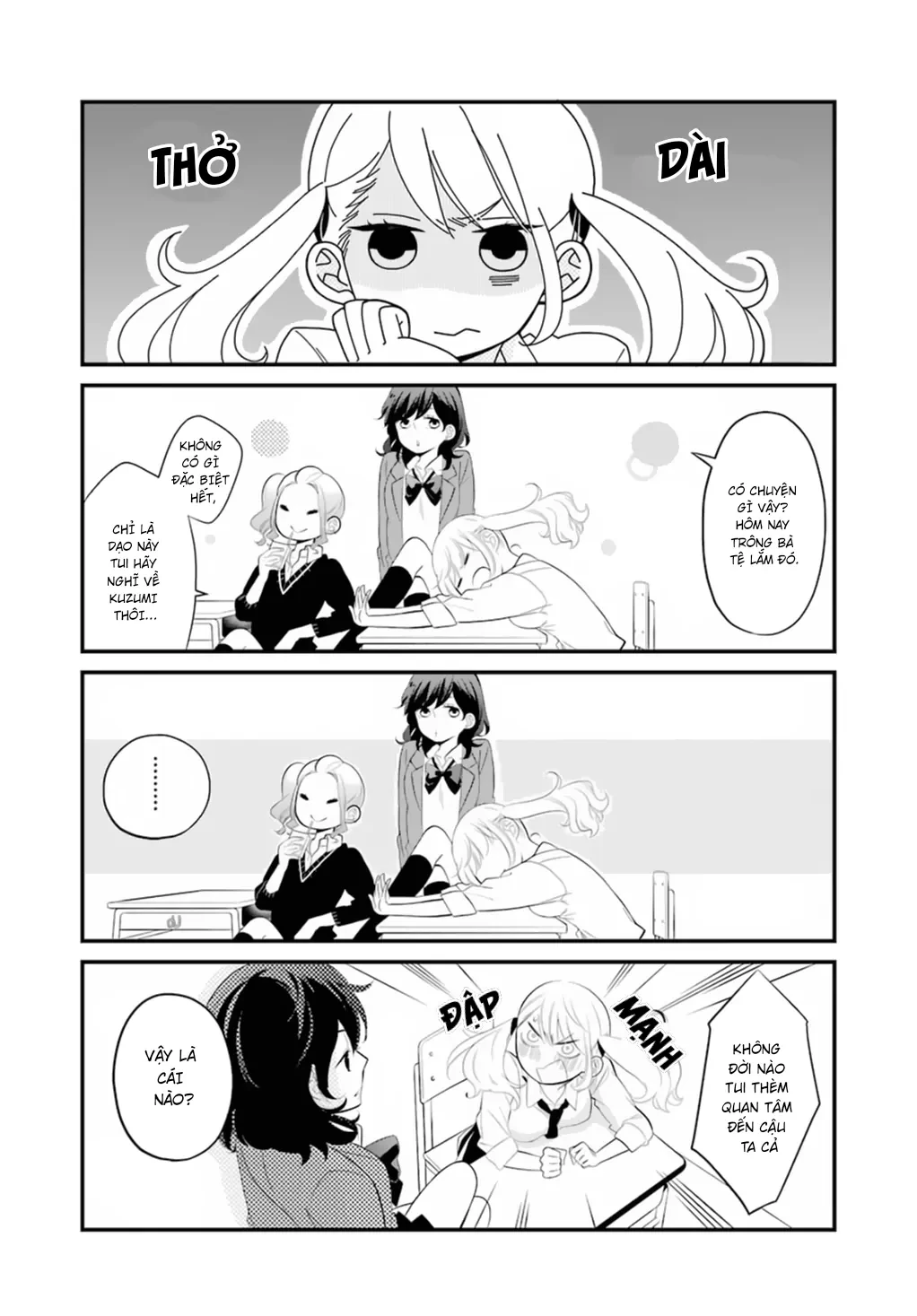 Kuzumi-kun, cậu không biết nhìn sắc mặt người khác sao? Chapter 0.1 - 11