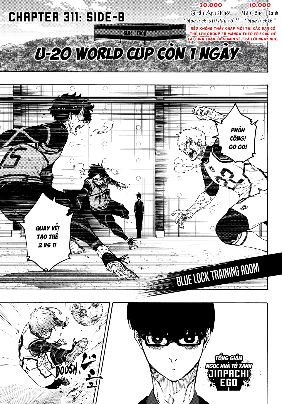 Blue Lock Chapter 311 - 3