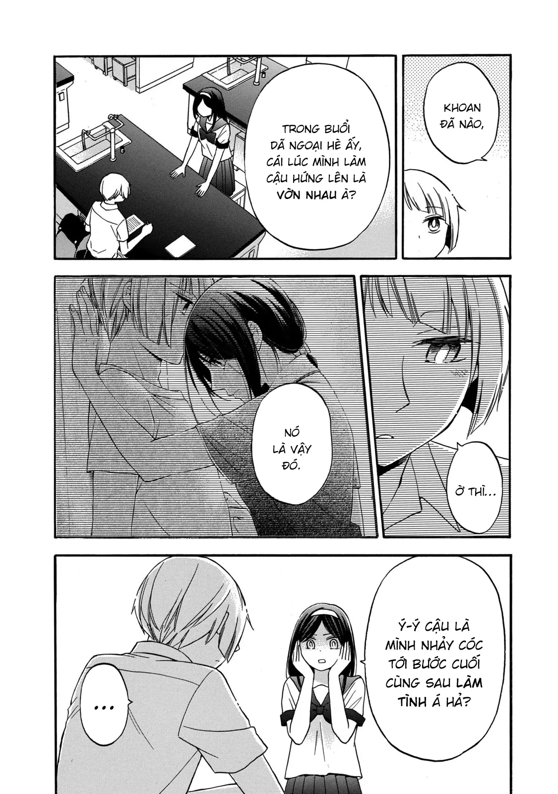 Hanazono And Kazoe's Bizzare After School Rendezvous Chapter 19 - 10