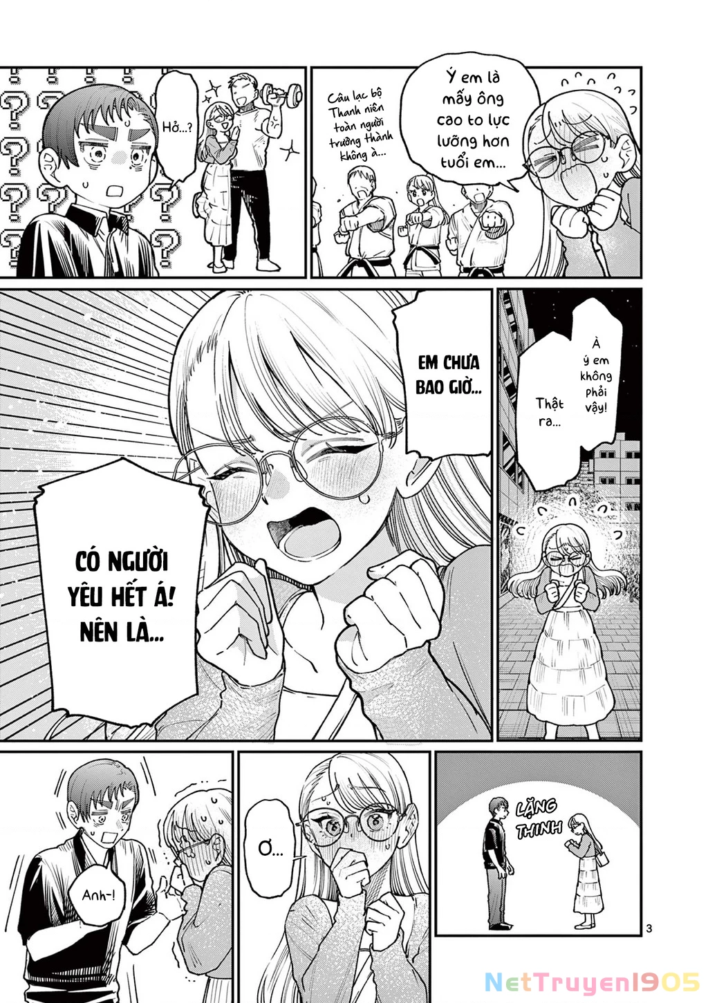 Tình yêu màu Lam nhà Wakaba Chapter 23 - 3