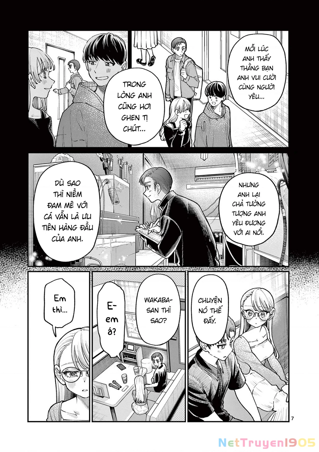 Tình yêu màu Lam nhà Wakaba Chapter 23 - 7