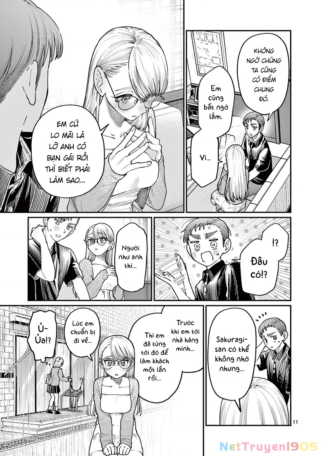 Tình yêu màu Lam nhà Wakaba Chapter 23 - 11