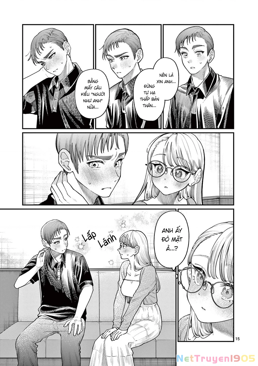 Tình yêu màu Lam nhà Wakaba Chapter 23 - 15