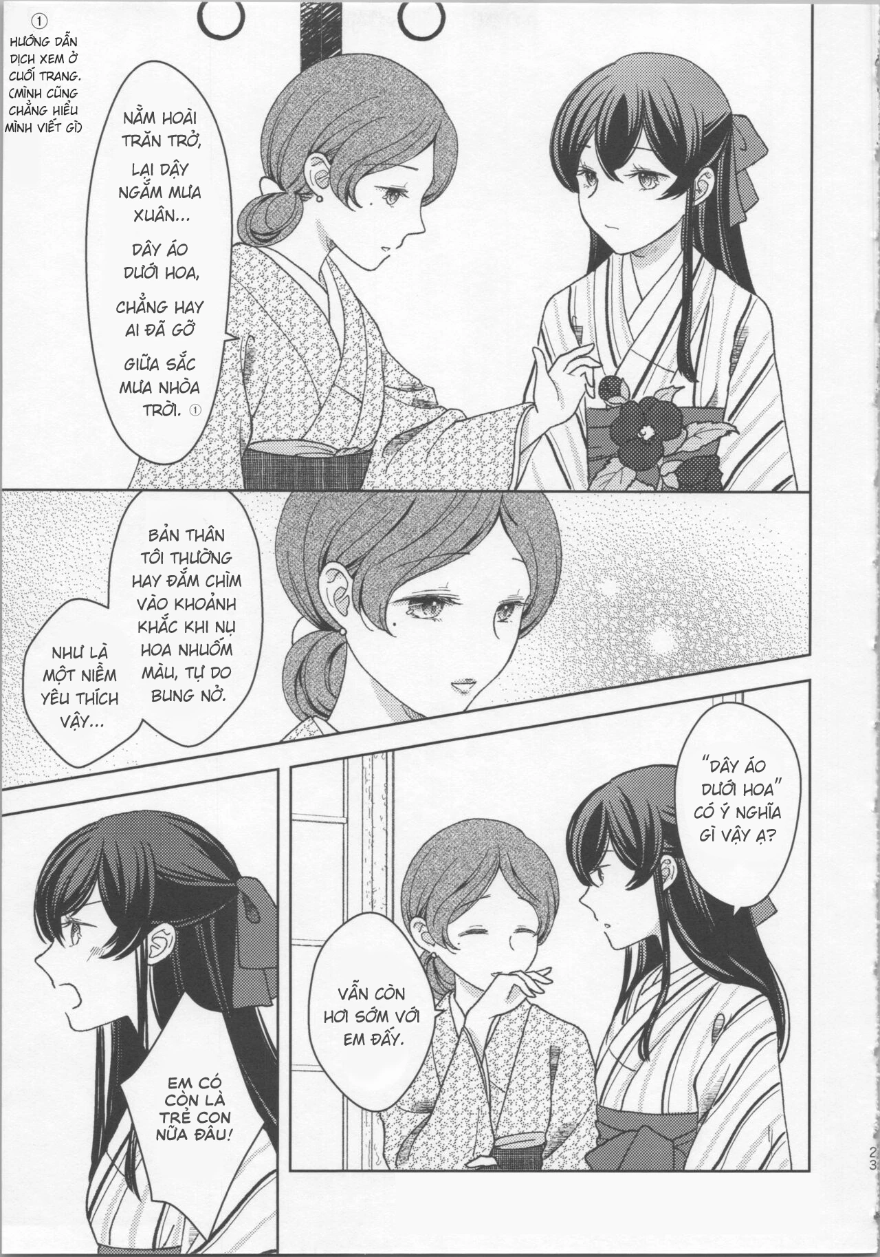 Giỏ hoa của giây tàn Oneshot - 22