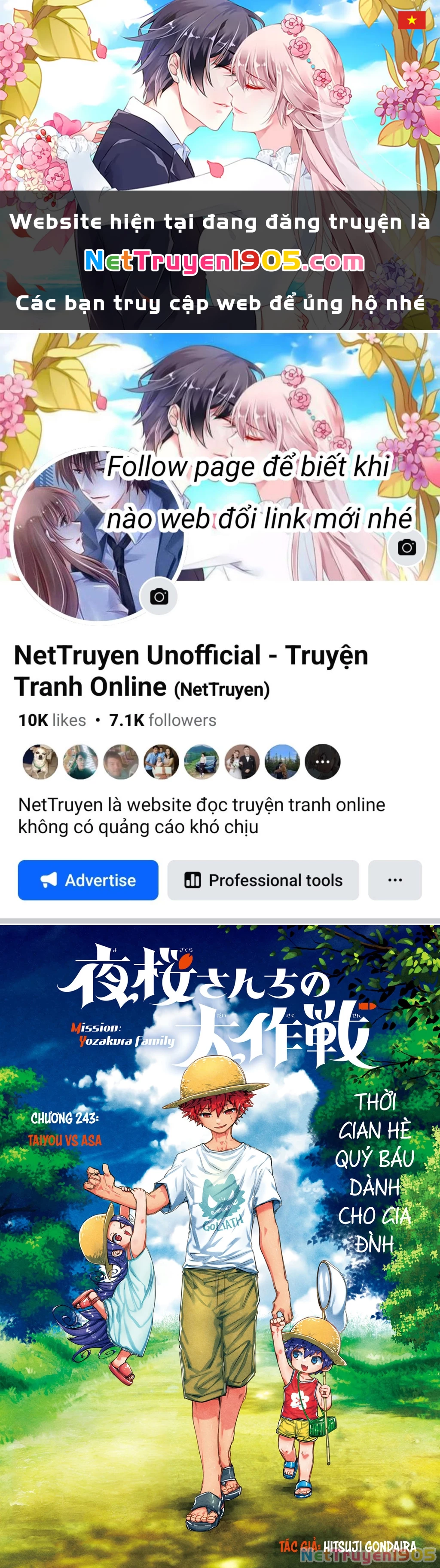 Gia Tộc Điệp Viên Yozakura Chapter 243 - 1