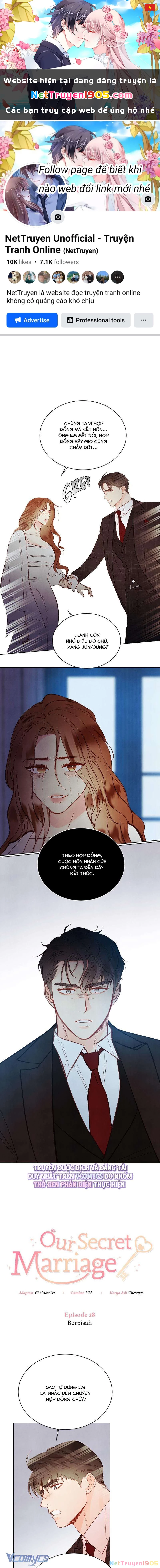 Hôn Nhân Bí Mật Giữa Chúng Ta Chapter  28 - 1