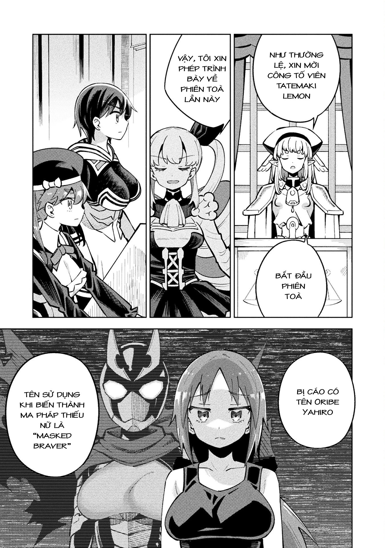 Mahou Shoujo × Haiboku Saiban Chapter 10 - 1
