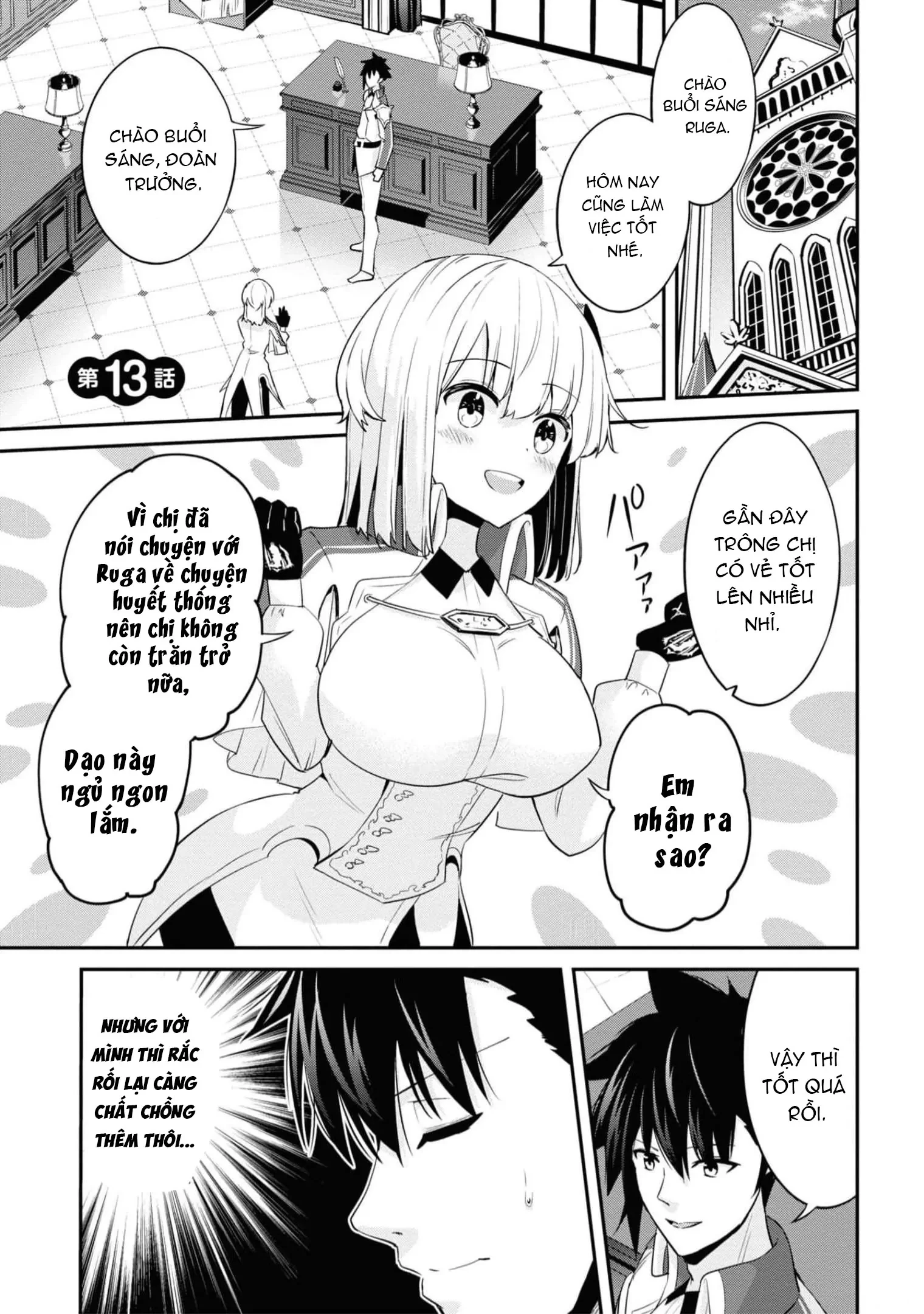 Sekishi Ni Natta Kedo Danchou No Oppai Ga Sugosugite Kokoro Ga Kiyomerarenai Chapter 13 - 2