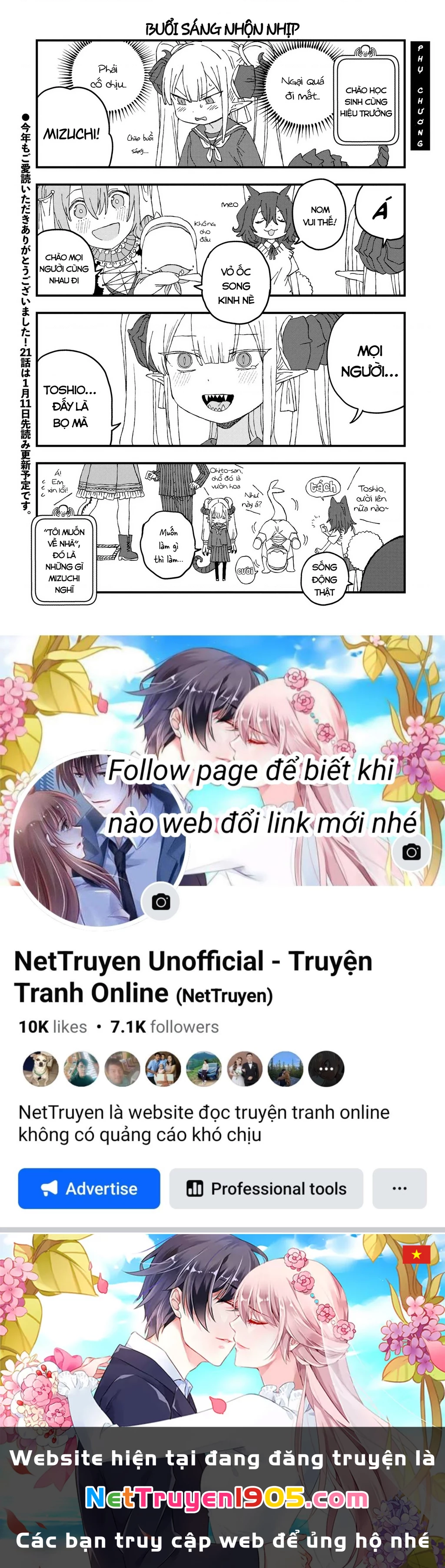 Không thể thoát khỏi Mizudako-chan! Chapter 20 - 22