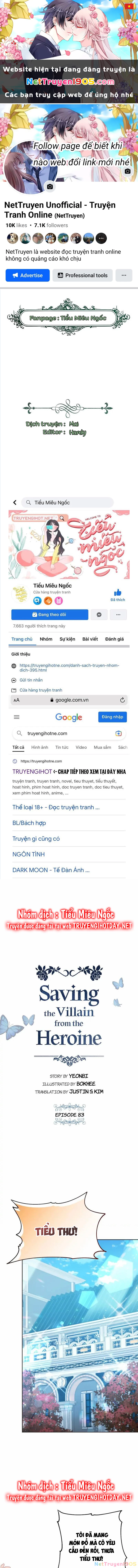 Cứu Vớt Nhân Vật Phản Diện Bị Nữ Chính Ruồng Bỏ Chapter 83 - 1