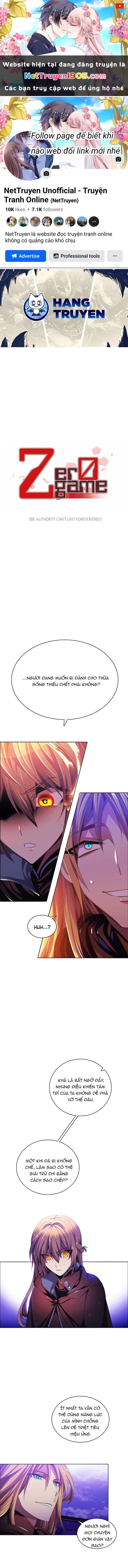 Zero Game Chapter 88 - 1