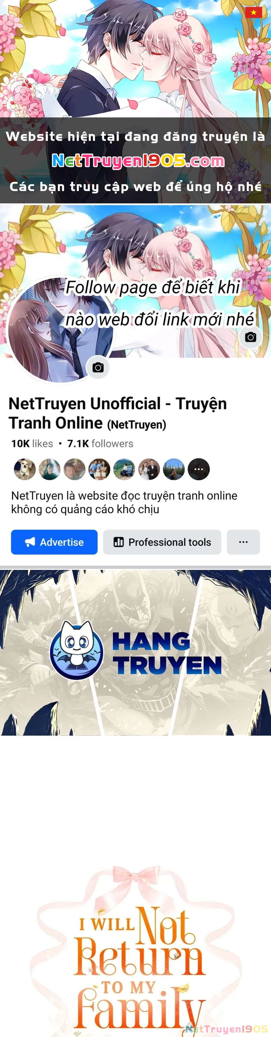 Không Bao Giờ Trở Về Gia Đình Đã Bỏ Rơi Tôi Chapter 1 - 1