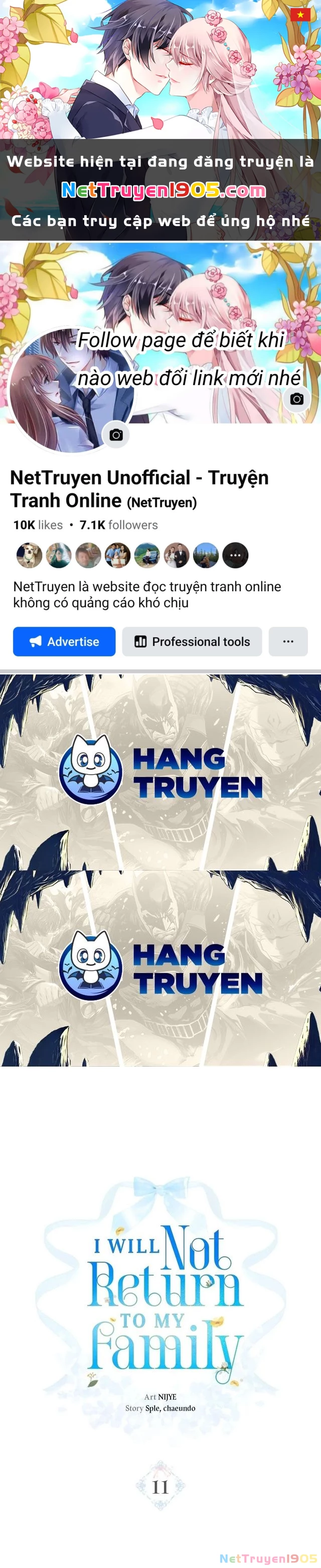 Không Bao Giờ Trở Về Gia Đình Đã Bỏ Rơi Tôi Chapter 11 - 1