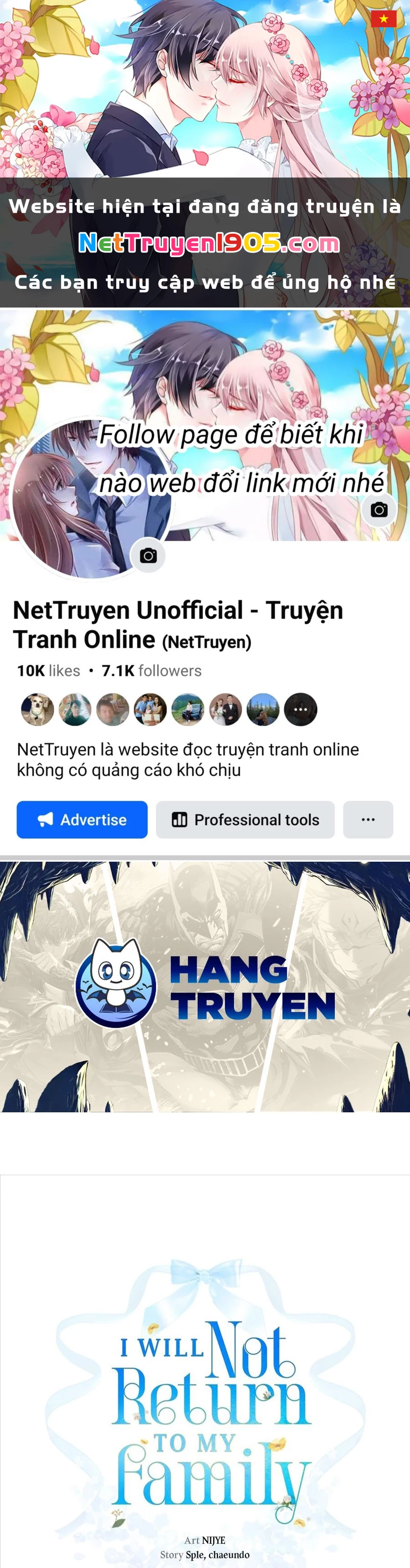 Không Bao Giờ Trở Về Gia Đình Đã Bỏ Rơi Tôi Chapter 74 - 1