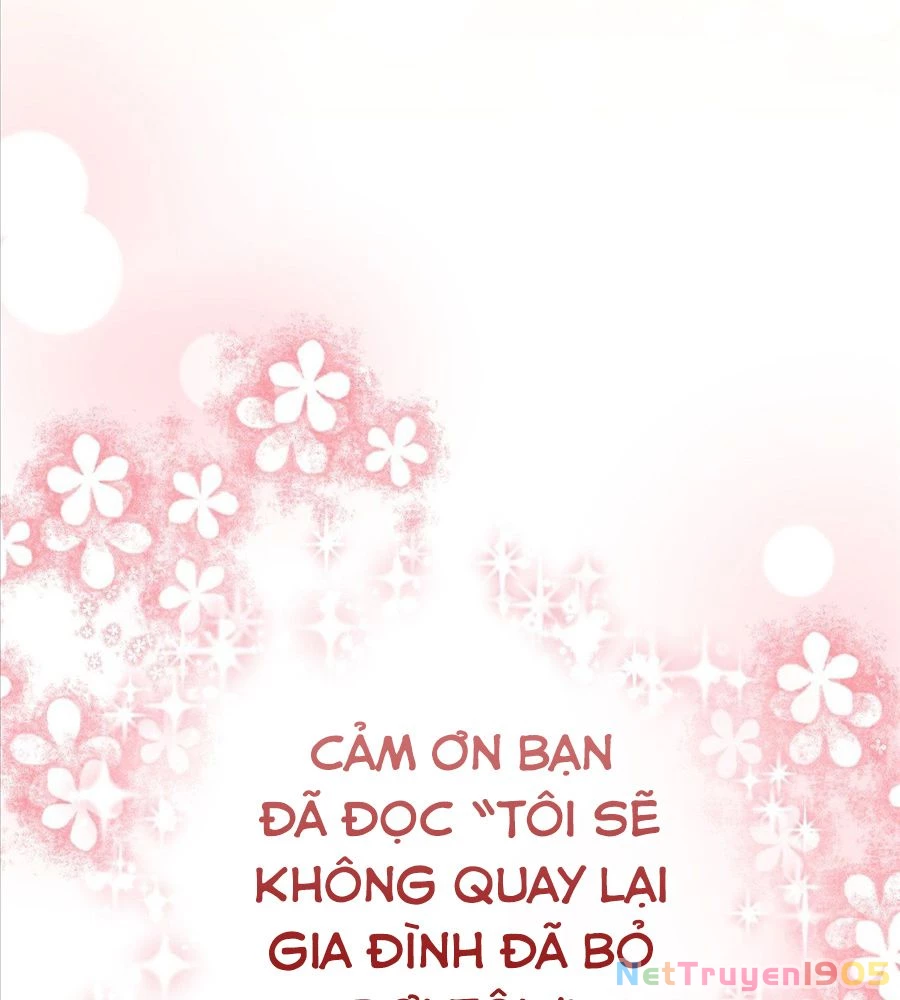 Không Bao Giờ Trở Về Gia Đình Đã Bỏ Rơi Tôi Chapter 89 - 112