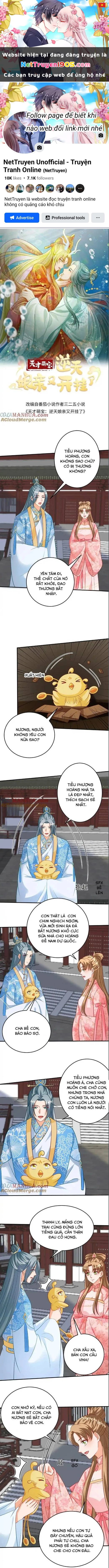 Thiên Tài Manh Bảo , Mẫu Thân Nghịch Thiên Bật Hack Rồi! Chapter  142 - 1