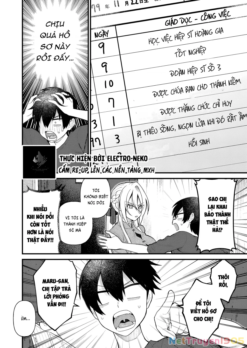 Khi tôi về đến nhà, Nàng Hiệp Sĩ đã luôn ở đó! Chapter 10 - 8