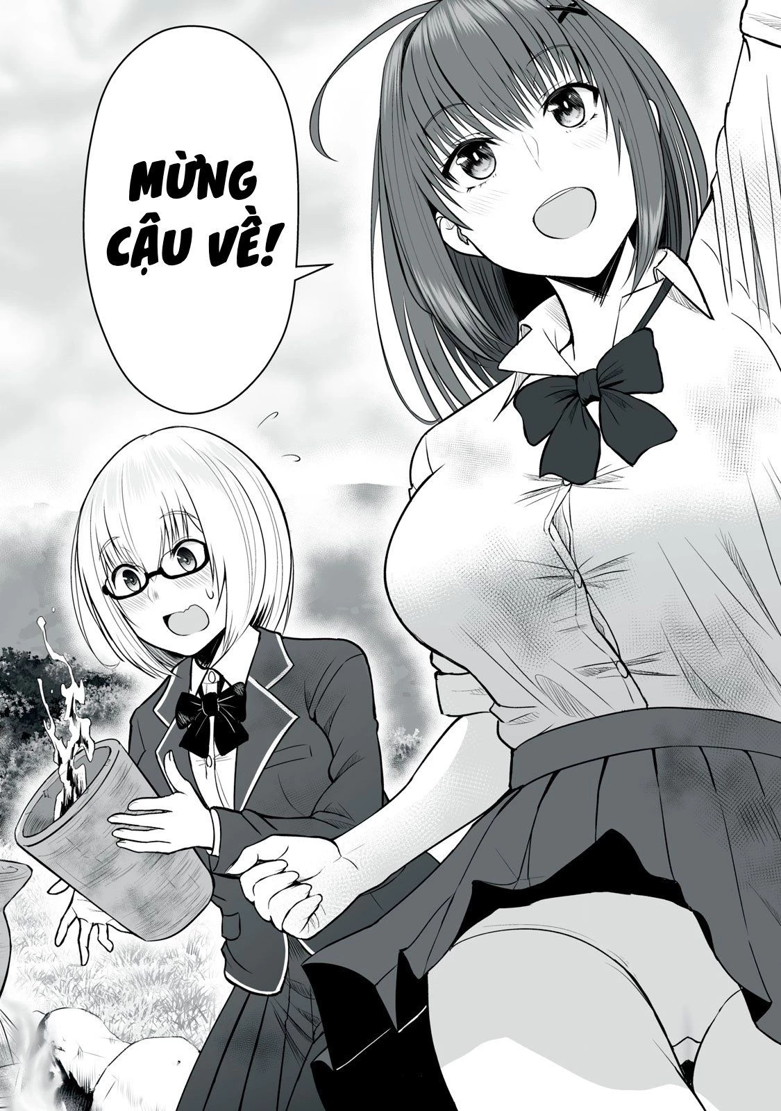 Isekai Raku Raku Survival: Seizon Skill Tsuwamono no Ore ga Bishoujo Shiri to Kurasu Mujintou Seikatsu Chapter 1 - 3