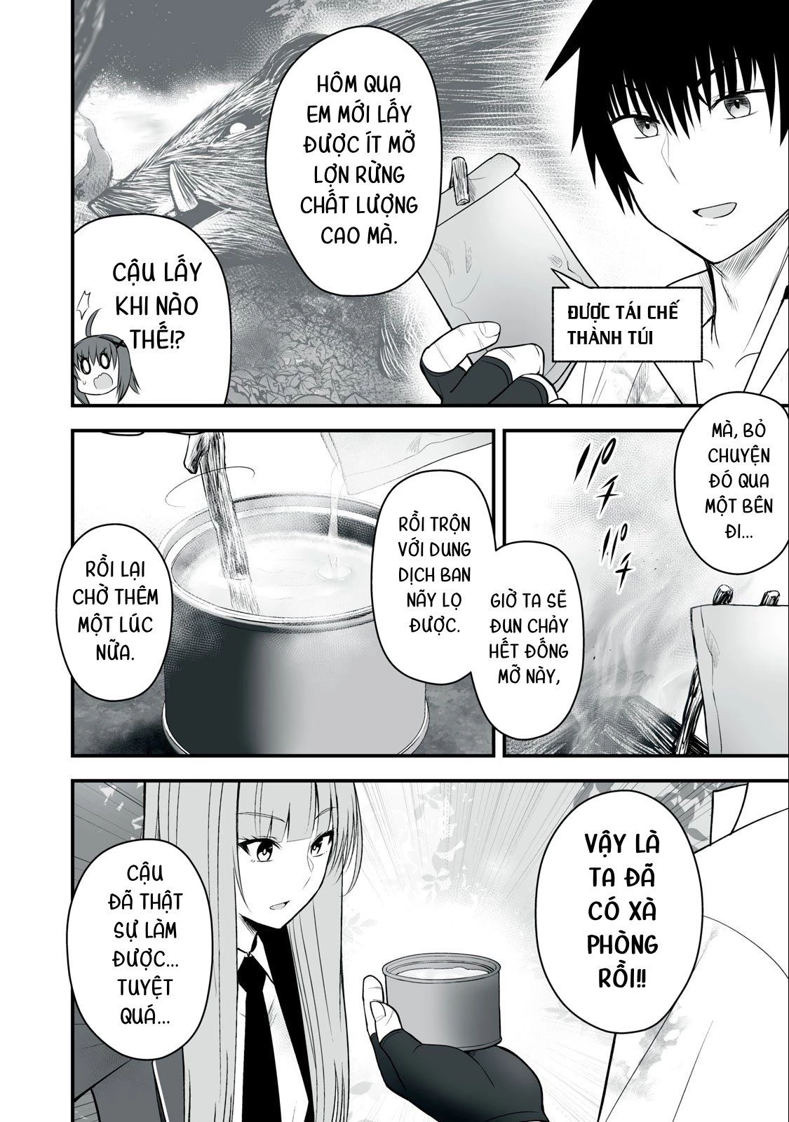Isekai Raku Raku Survival: Seizon Skill Tsuwamono no Ore ga Bishoujo Shiri to Kurasu Mujintou Seikatsu Chapter 13 - 6