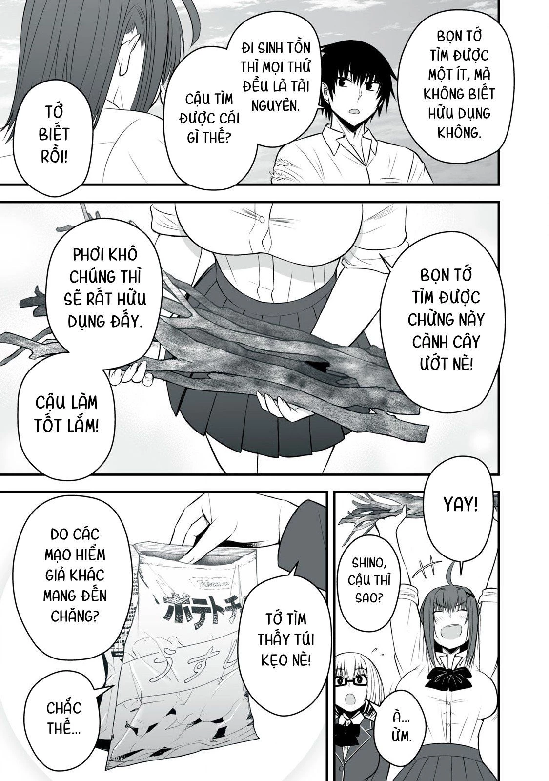 Isekai Raku Raku Survival: Seizon Skill Tsuwamono no Ore ga Bishoujo Shiri to Kurasu Mujintou Seikatsu Chapter 31 - 3