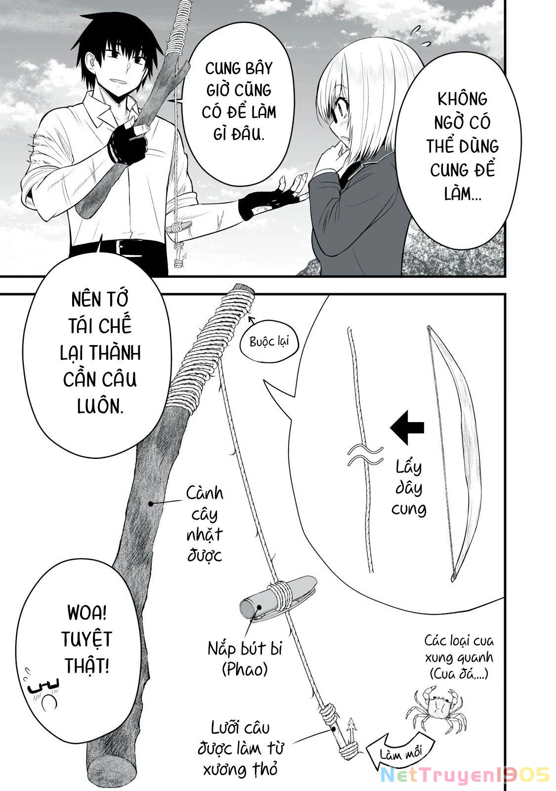 Isekai Raku Raku Survival: Seizon Skill Tsuwamono no Ore ga Bishoujo Shiri to Kurasu Mujintou Seikatsu Chapter 32 - 9