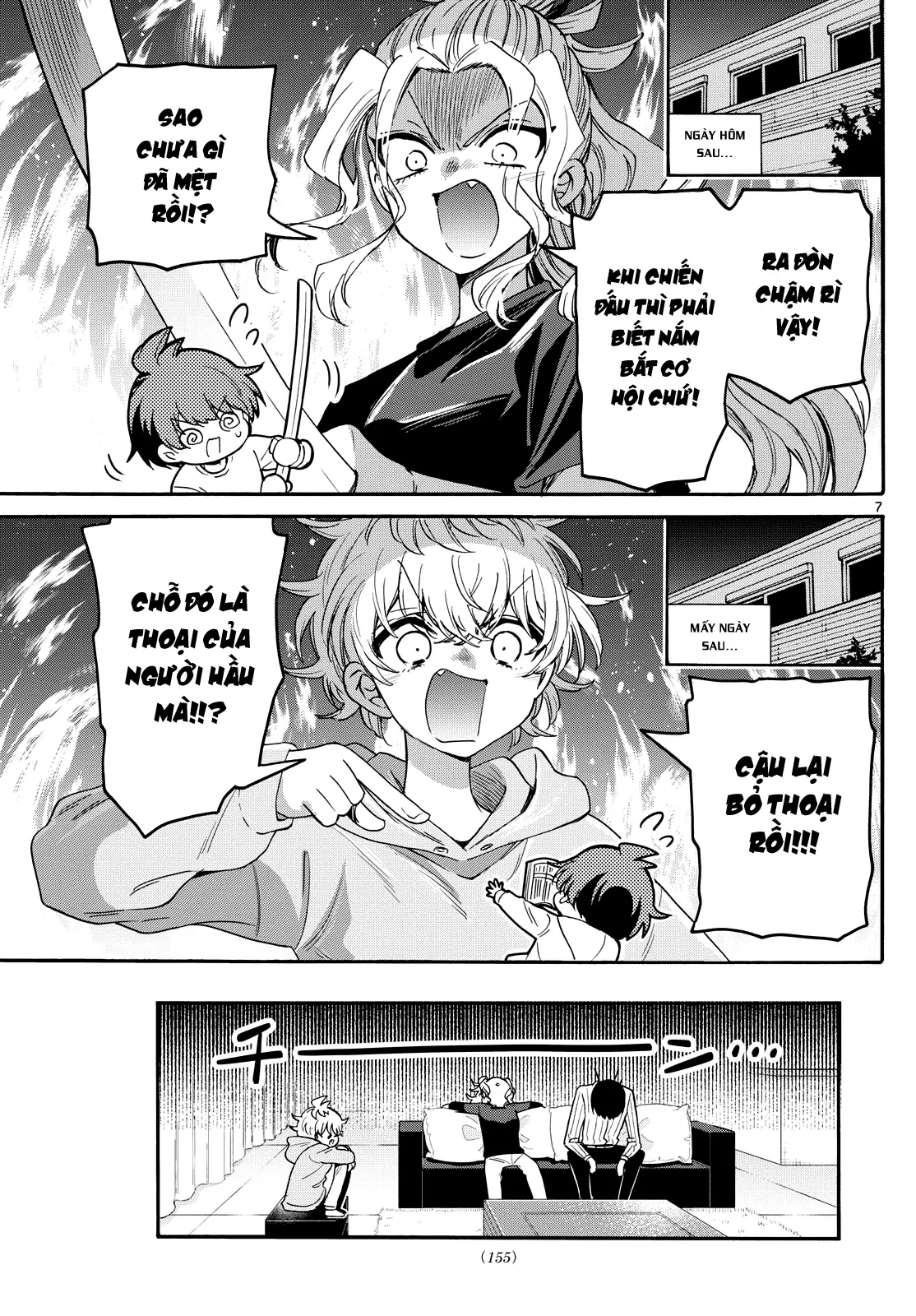 Ba Chị Em Nhà Mikadono Dễ Đối Phó Thật Đấy Chapter 166 - 8