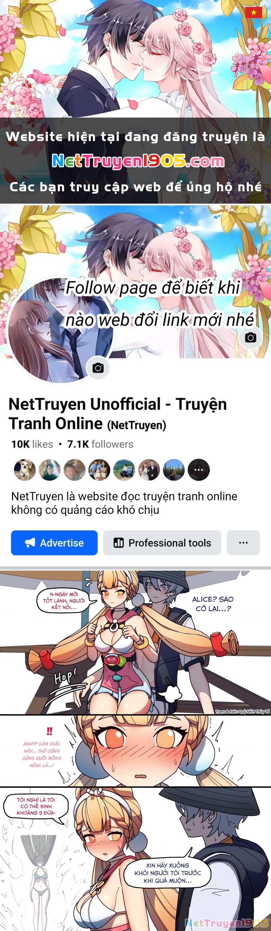 Tuyển tập truyện dịch của Page có hứng thì dịch Doujinshi Chapter 924 - 1