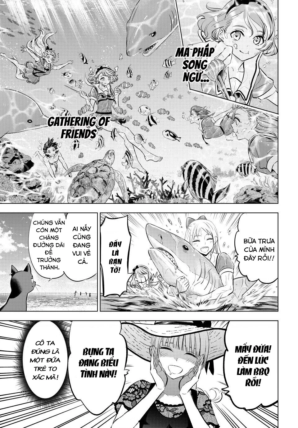 Hắc Miêu Và Lớp Học Phù Thủy Chapter 58 - 3
