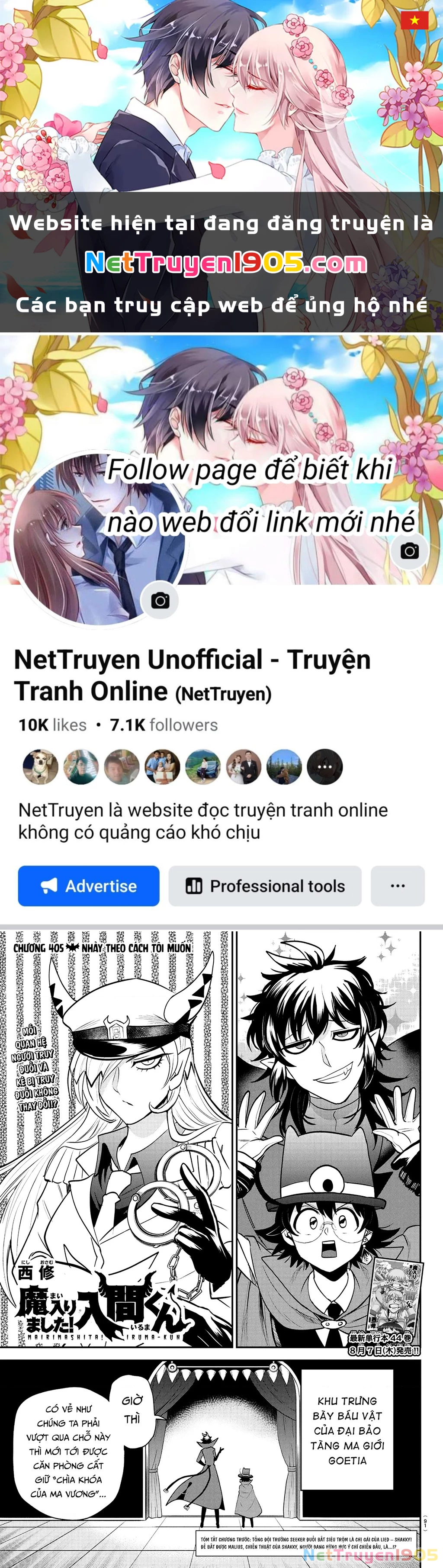 Chào Mừng Cậu Đến Trường Iruma-Kun Chapter 405 - 1