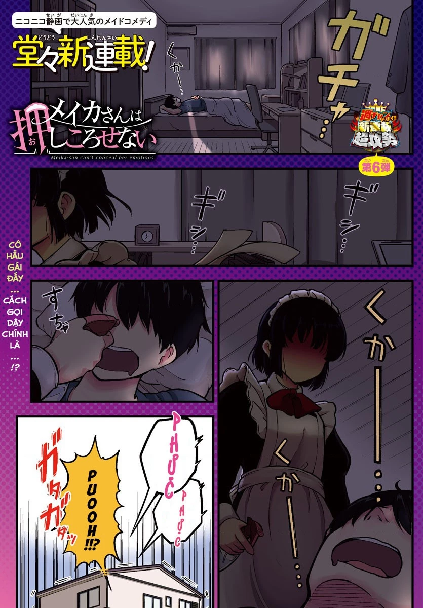 Meika-San Can't Conceal Her Emotions Chapter 1 - 2