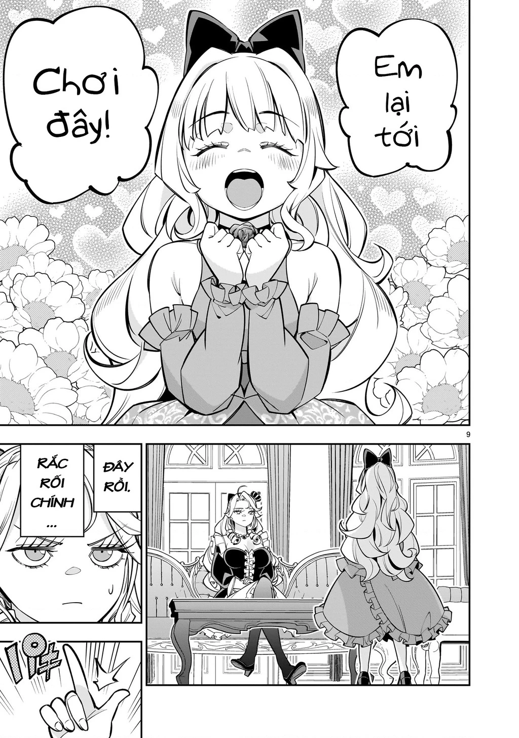 Sau khi trở về từ cõi chết, công chúa quyết định lập harem yuri để sinh tồn Chapter 7 - 9