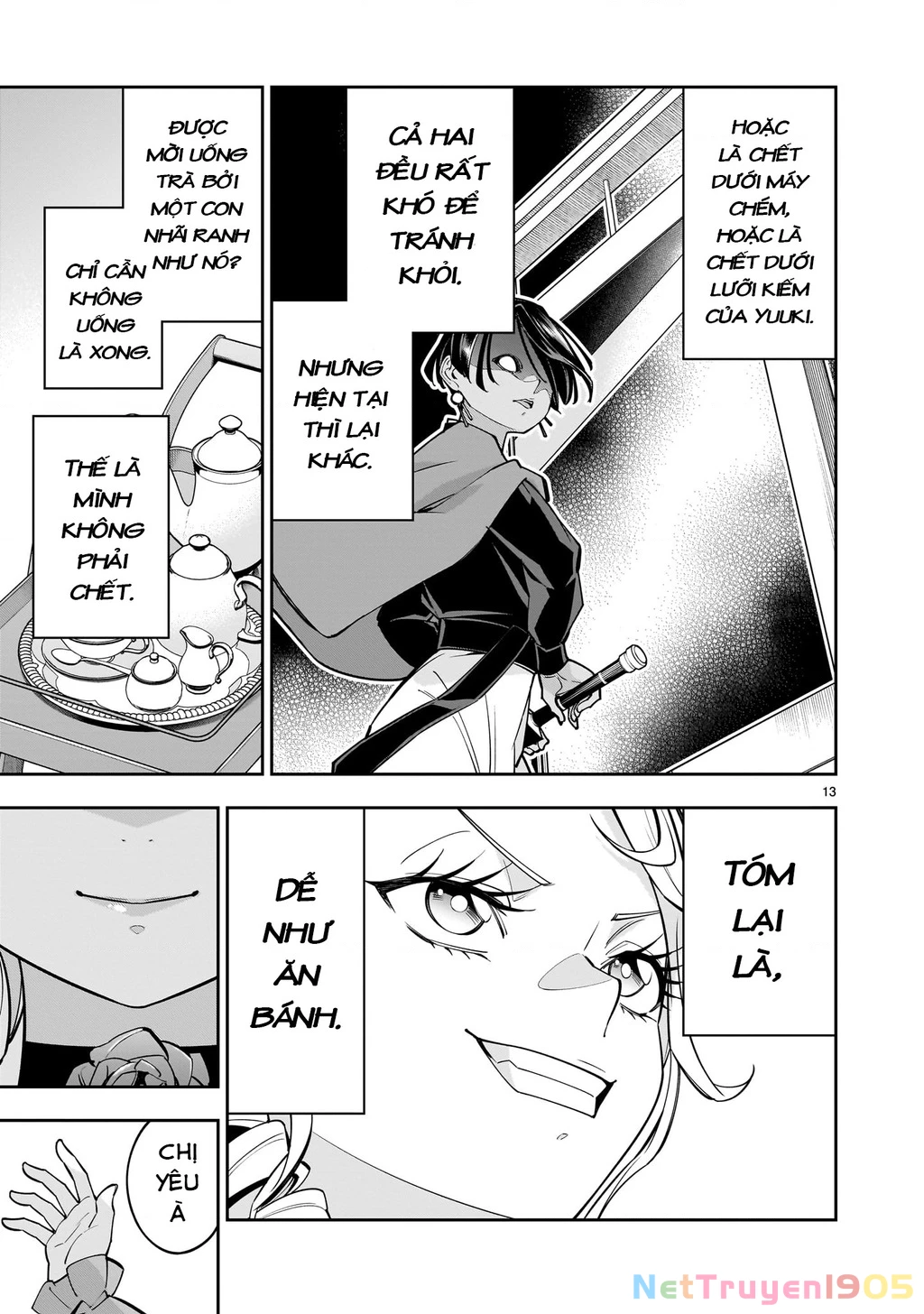 Sau khi trở về từ cõi chết, công chúa quyết định lập harem yuri để sinh tồn Chapter 7 - 13