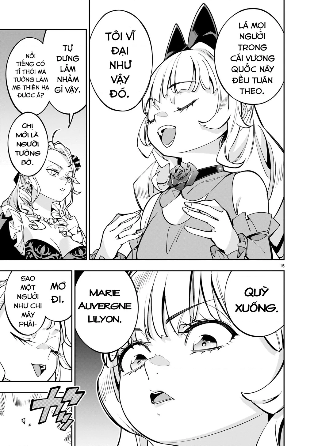 Sau khi trở về từ cõi chết, công chúa quyết định lập harem yuri để sinh tồn Chapter 7 - 15