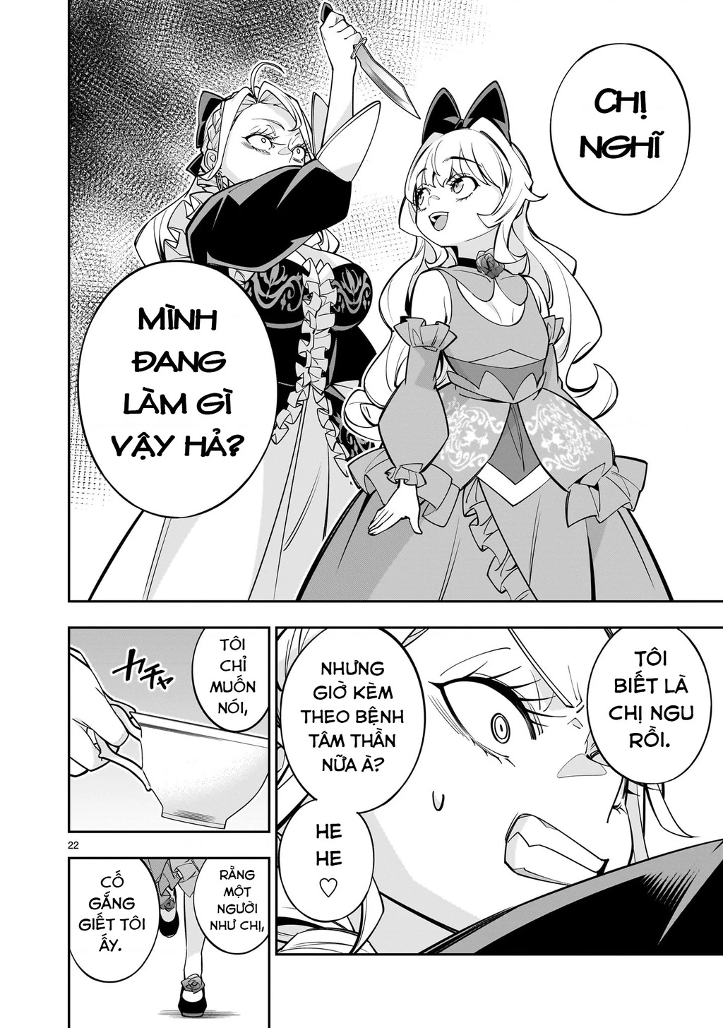 Sau khi trở về từ cõi chết, công chúa quyết định lập harem yuri để sinh tồn Chapter 7 - 22