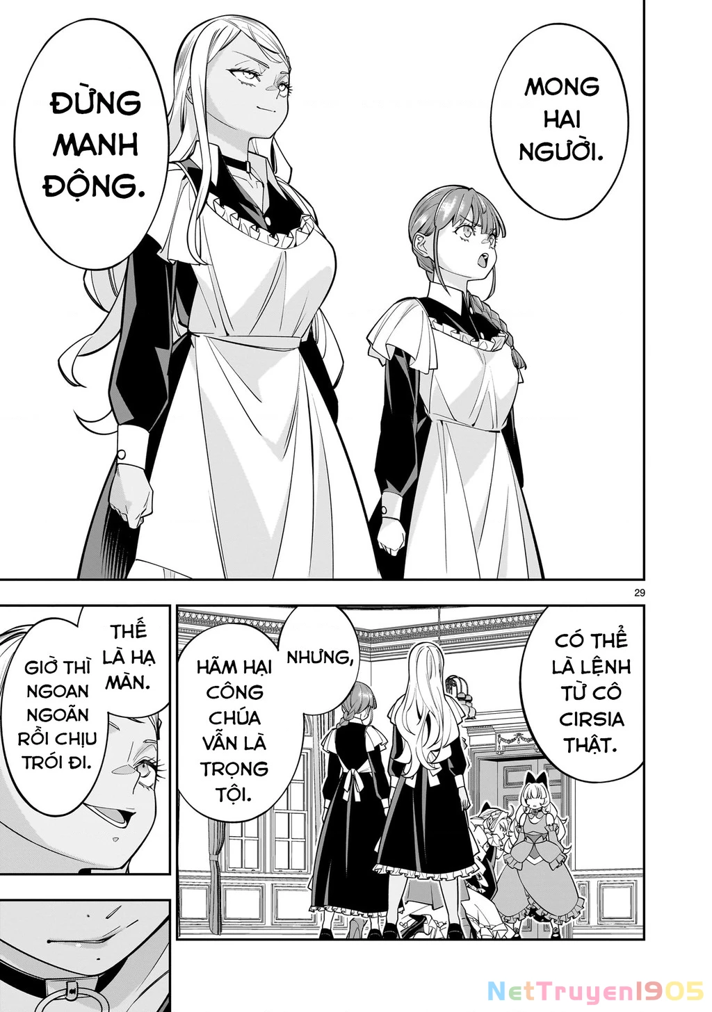 Sau khi trở về từ cõi chết, công chúa quyết định lập harem yuri để sinh tồn Chapter 7 - 29