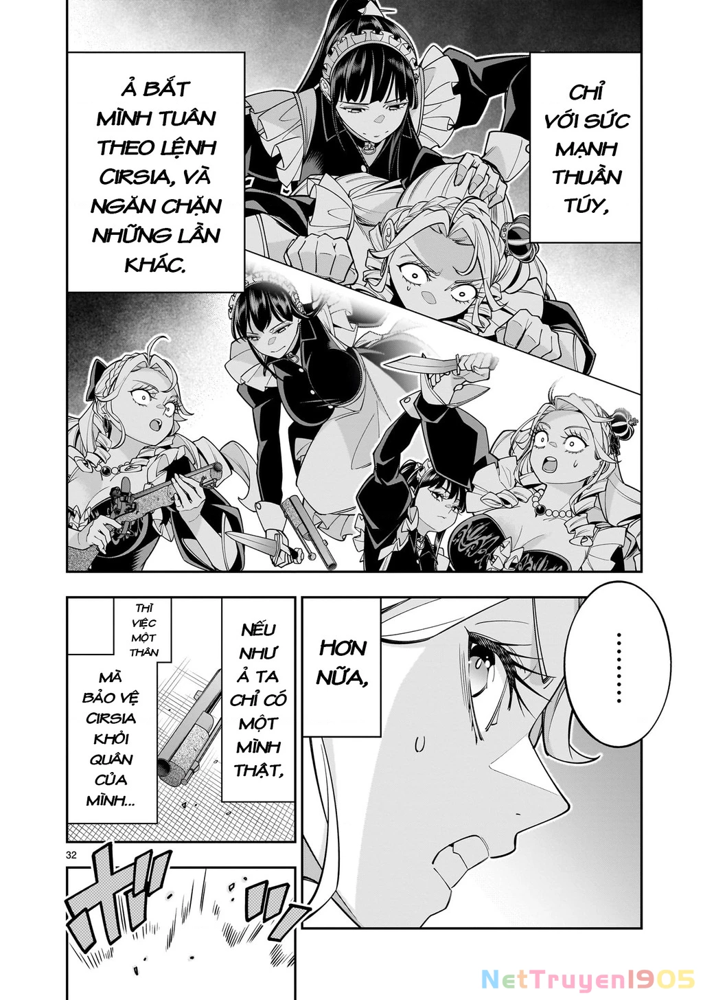 Sau khi trở về từ cõi chết, công chúa quyết định lập harem yuri để sinh tồn Chapter 7 - 32