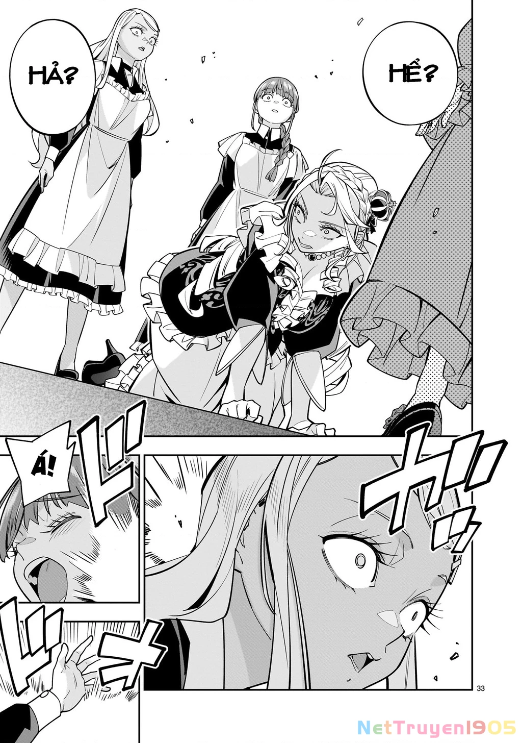 Sau khi trở về từ cõi chết, công chúa quyết định lập harem yuri để sinh tồn Chapter 7 - 33