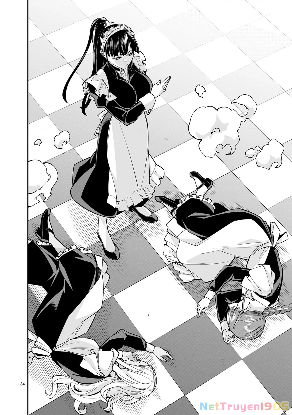 Sau khi trở về từ cõi chết, công chúa quyết định lập harem yuri để sinh tồn Chapter 7 - 34