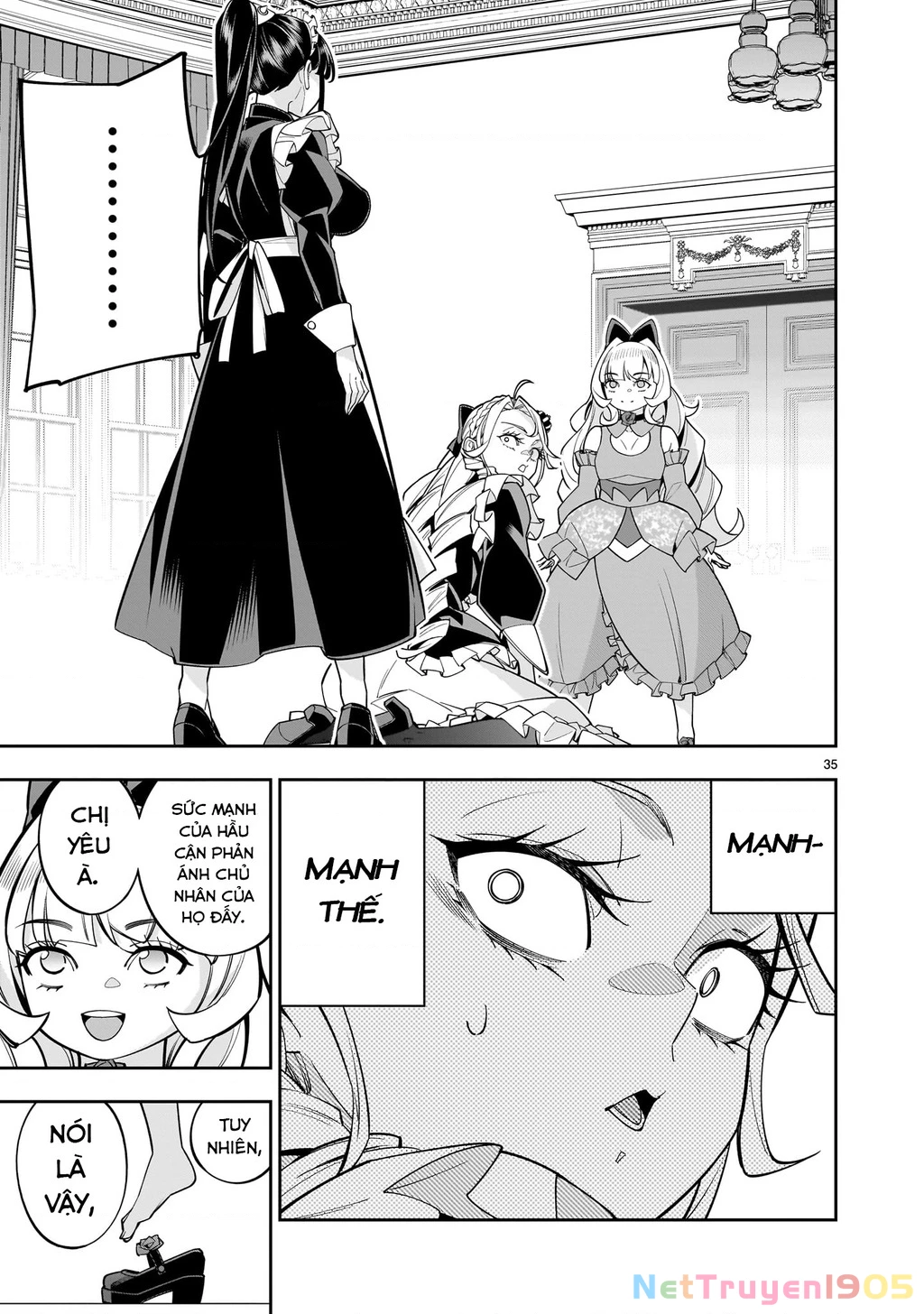 Sau khi trở về từ cõi chết, công chúa quyết định lập harem yuri để sinh tồn Chapter 7 - 35